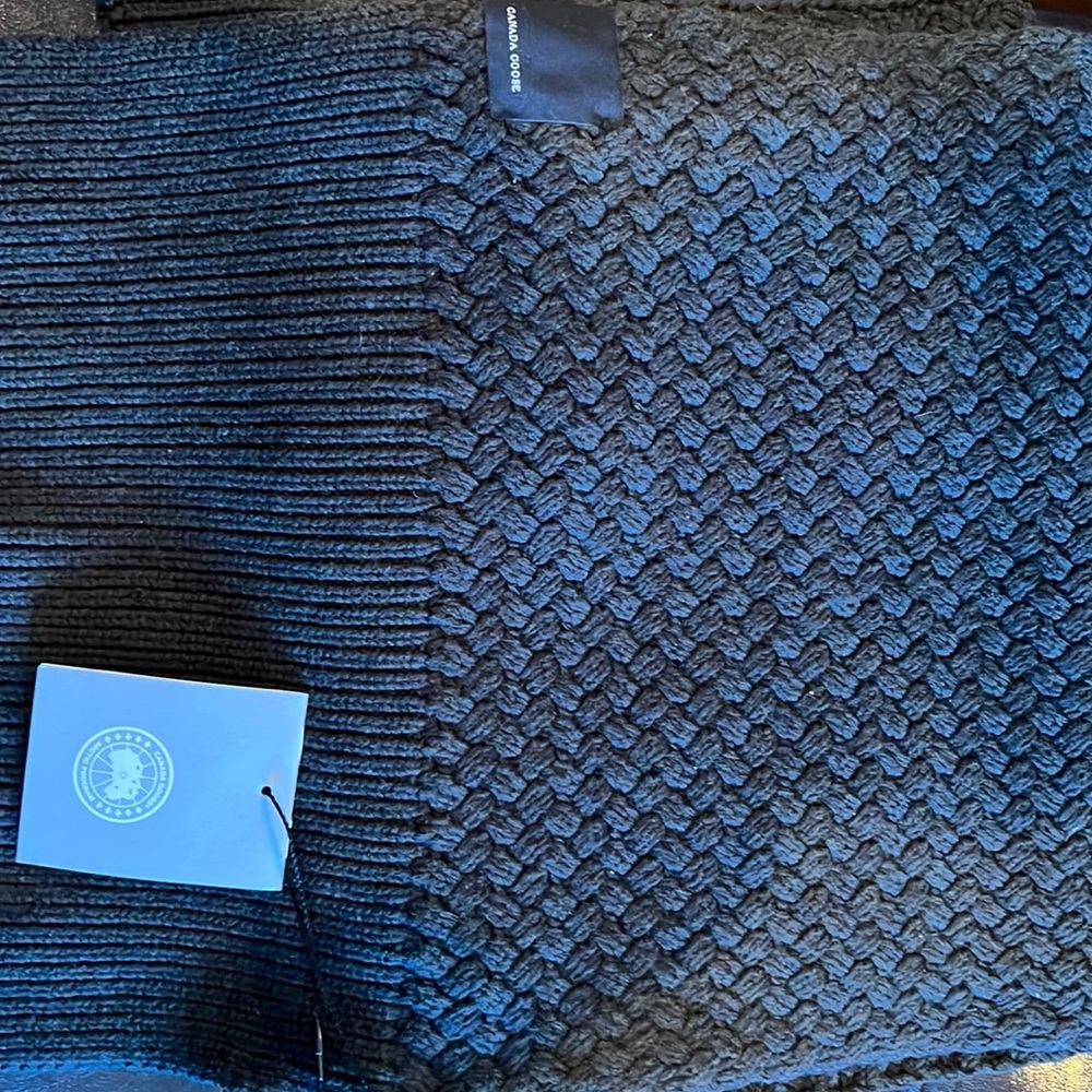 Canada Goose Basket Stitch Scarf